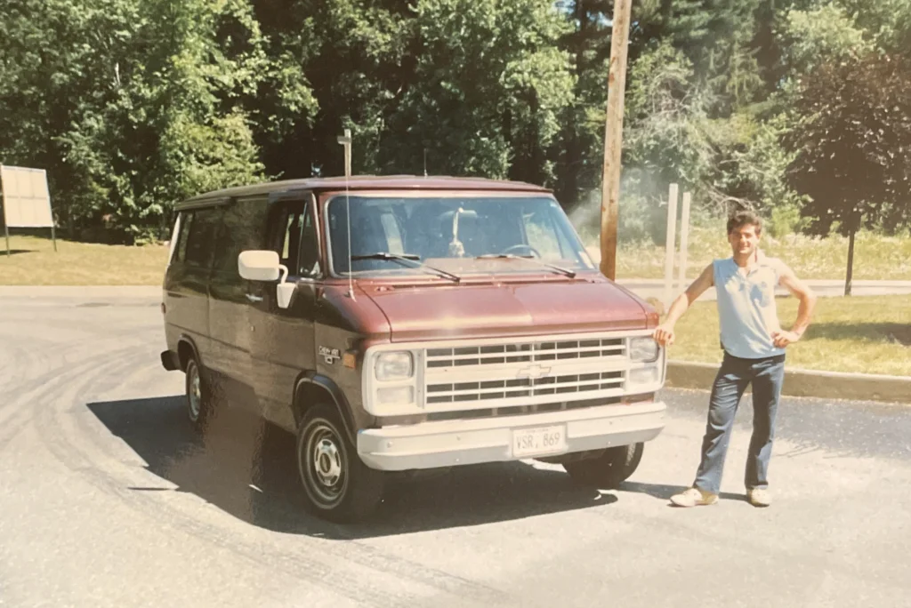 The “half a van” in 1993.